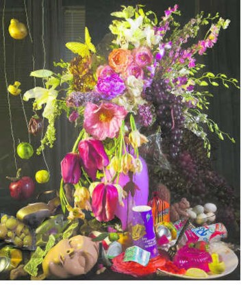 ‘Late summer flower', nieuw werk van LaChapelle.Robilant+Voena, London-Milan