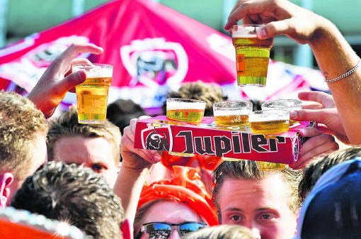 In België is Jupiler de sterkhouder bij uitstek.Truus van Gog/hollandse hoogte