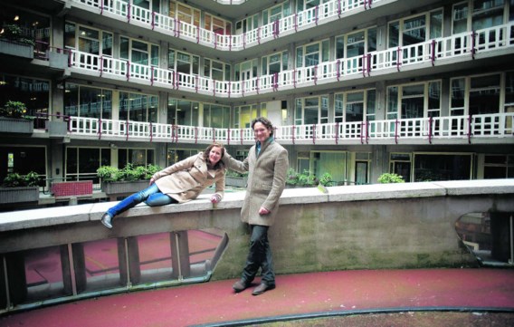 Bibi Dumon Tak en Jan Paul Schutten: partners in crime.Katrijn Van Giel