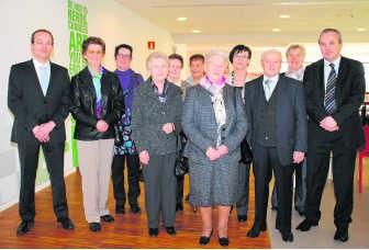 De familie van Rosa Vanbrabant is trots op de MS-leerstoel in Hasselt, die naar haar is genoemd. rgg