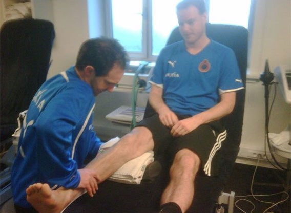 Stenman is verlost van gips
