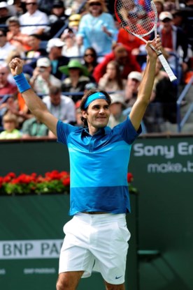 Roger Federer klopt John Isner in finale Indian Wells - De ...