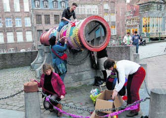 Dulle Griet werd met vereende krachten aangepakt.Lieven Van Assche