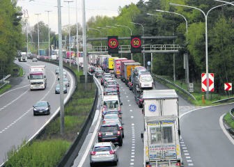 Na al reikt de file richting Antwerpen tot in Grobbendonk. mph