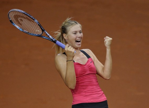Sharapova heeft revanche beet in Stuttgart