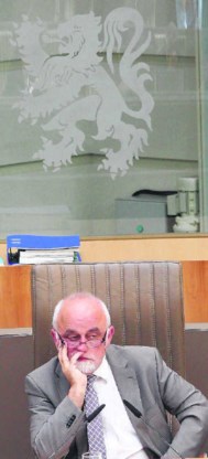 Jan Peumans (N-VA) leidde de loonwerkgroep. Julien Warnand/ig