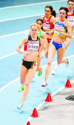 Lindsey De Grande begin 2011: Europese top, de Spelen wenkten. pn