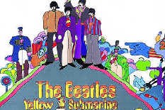 'Yellow submarine': de film is beter dan de muziek. rr