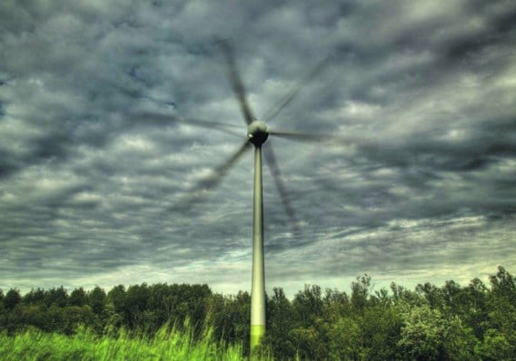 Een windmolen heeft 97 euro steun nodig per geproduceerde megawattuur om rendabel te zijn.Rudi De Latter