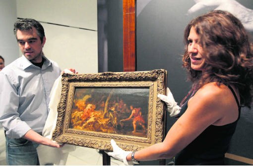 Op 8 september vorig jaar werd het teruggevonden schilderij tijdens een persconferentie getoond in de National Gallery in Athene. belga