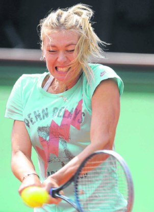 Maria Sharapova moet vooral Serena Williams vrezen. 'Maar ik voel me nu veel meer op mijn gemak op gravel.'<br>Jb Autissier/photo news