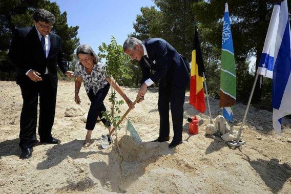 Laurent niet eerste die boom plant in Israël