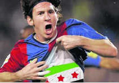 Ronaldo Voetbalt Voor Palestina Messi Steunt Een Vrij Syrie De Standaard Mobile