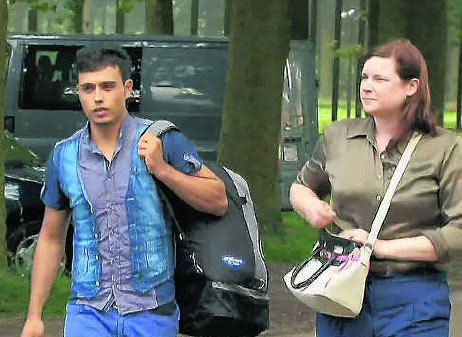 Parwais' meter Ruth Vanhoutte en een goede vriend gingen zaterdag afscheid nemen.