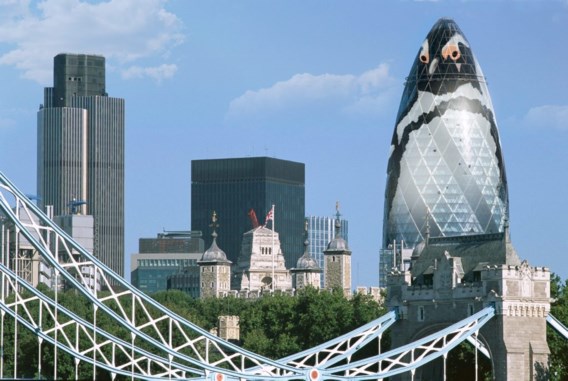 Krijgt Londen binnenkort een gigantische pinguïn?