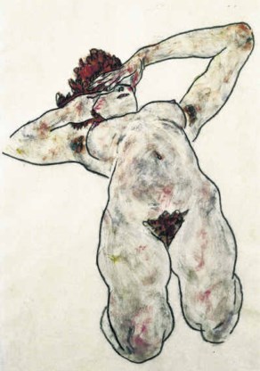 Naakt van Egon Schiele.