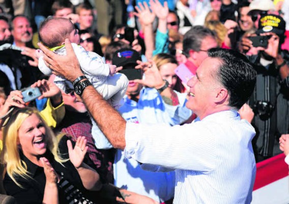 Romney had in het laatste debat niet veel te zeggen over de gelijkheid van mannen en vrouwen.