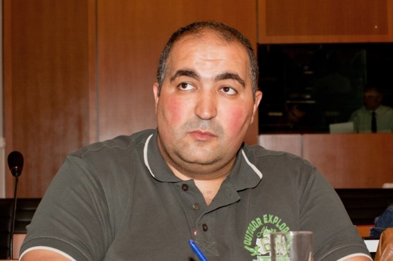 Fouad Ahidar SP.A-fractieleider in Brussels Parlement 