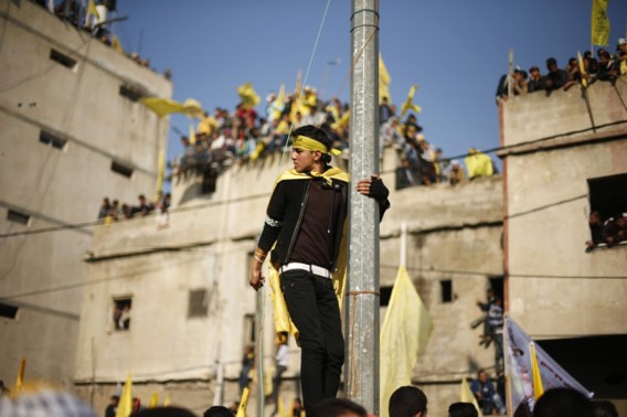 Hamas staat grote rally van Fatah toe in Gaza 