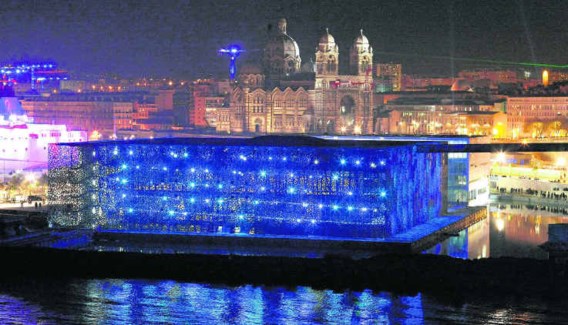 <P>Het Mucem, het gloednieuwe ‘museum voor Europese en mediterraanse beschavingen' opent in juni de deuren, maar is nu al een blikvanger.</P>