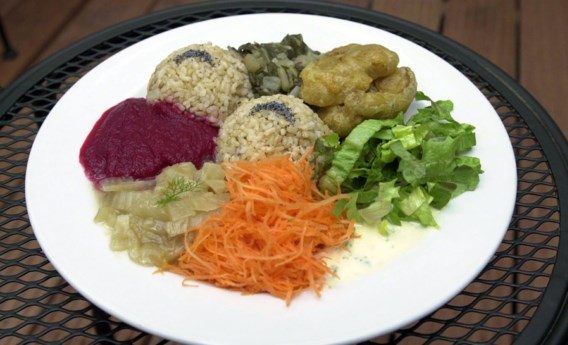 Veggie: minder cholesterol.