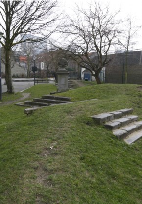 Het Kokerpark, nu nog zwerfvuilvrij.