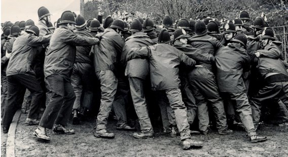 Protest bij de mijnsluitingen in Groot-Brittannië: wat de markt niet meer wil, moet de staat niet overeind houden – al levert dat veel sociale miserie op.