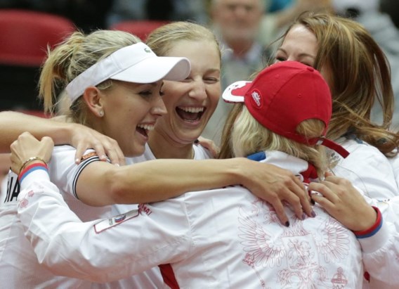 Rusland staat in finale Fed Cup