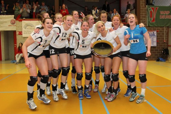 VDK Gent is landskampioen volleybal bij vrouwen