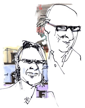 Christiaan Weijts en Oek de Jong.
