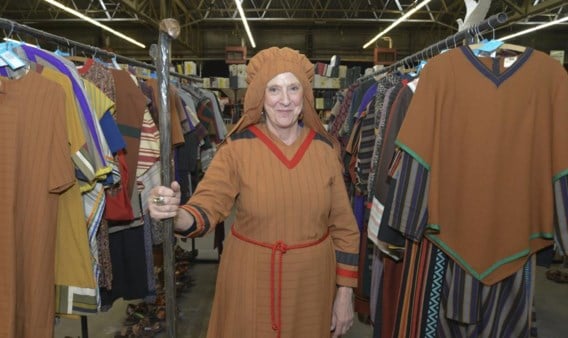 Cecile De Blieck neemt voor de zestigste keer deel aan de Bloedprocesssie als lid van Adeste.