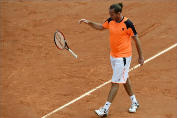 Xavier Malisse meteen uitgeschakeld op Roland Garros