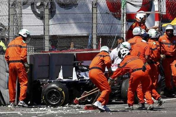 F1 GP Monaco tijdelijk gestaakt