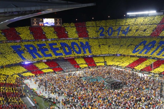 90.000 mensen op concert voor onafhankelijkheid Catalonië