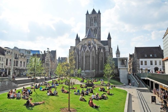 Gent-centrum tot 8 graden warmer dan daarbuiten