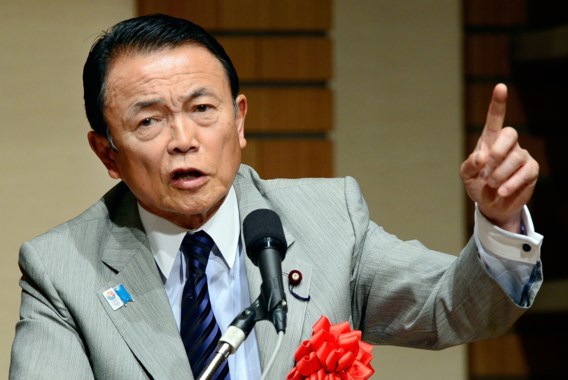 Japanse vicepremier noemt uitspraken over nazitactieken “misverstand”