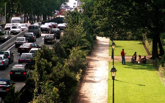 Het proefproject wil een oplossing vinden voor de verkeersknoop in en rond Brussel.