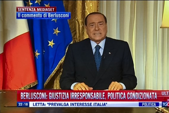Berlusconi: ‘Een veroordeling zonder enige grond’
