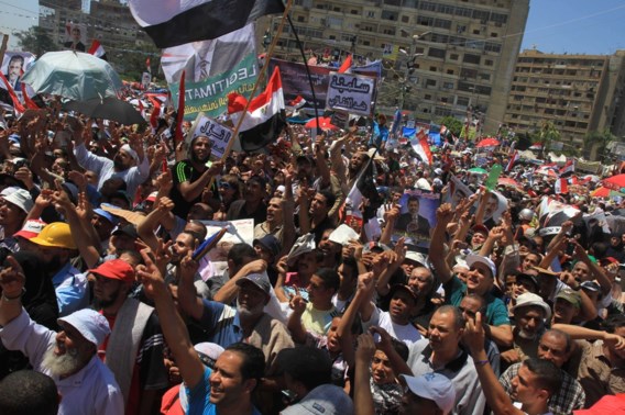 Egyptische politie wil islamisten in protestkamp uithongeren