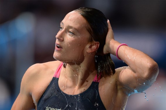 Spaanse Mireia Belmonte Garcia zwemt wereldrecord 800 meter