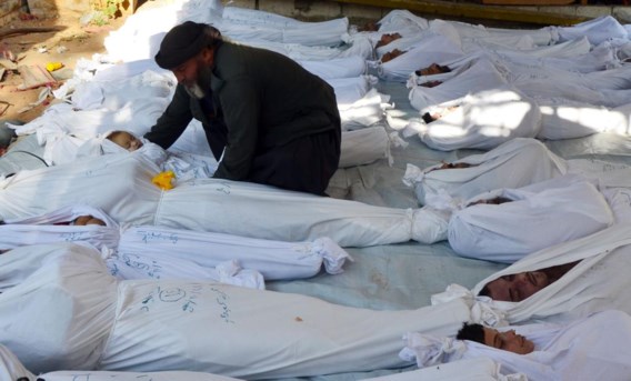 Syrische oppositie: 1.300 doden bij aanval met gifgas