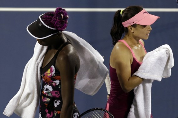 Venus Williams uitgeschakeld op US Open