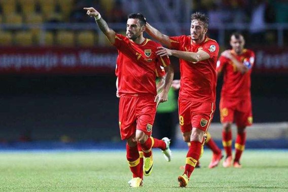 'Belgen' bezorgen Macedonië zege tegen Wales
