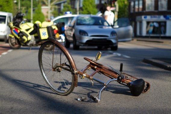 44 ongevallen met fietsers per dag