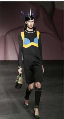 Prada, geïnspireerd door kleurrijke ‘murals’.