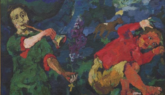 ‘De macht van de muziek’ van Kokoschka, een topstuk uitgeleend door het Van Abbemuseum.