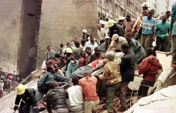 Op 7 augustus 1998 kwamen 212 mensen om het leven bij een aanslag op de Amerikaanse ambassade in Nairobi, de hoofdstad van Kenia.