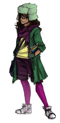 Kamala Khan, alias Ms. Marvel.