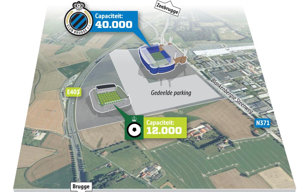 Cercle en Club dromen van twee nieuwe stadions (Brugge ...