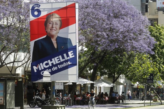 Bachelet favoriet voor Chileense presidentsverkiezingen